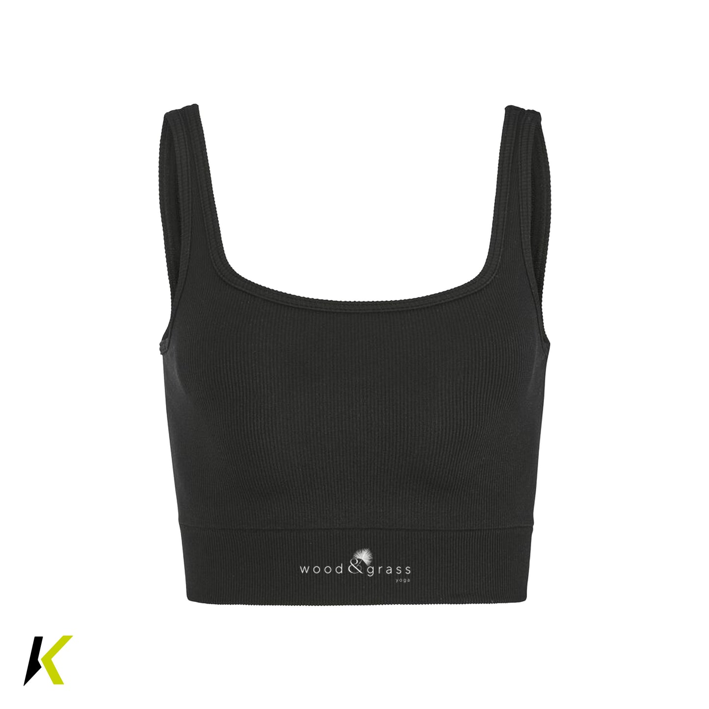 wood & grass yoga CRAFT® Collective Rib Sports Bra W