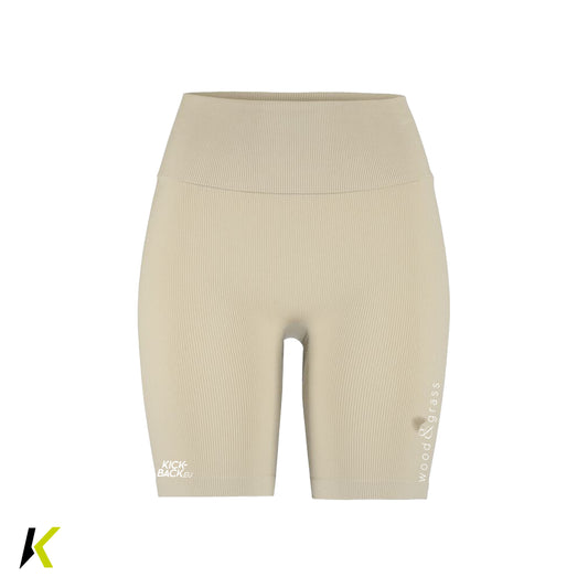 wood & grass yoga CRAFT® Collective Rib Short Tights W