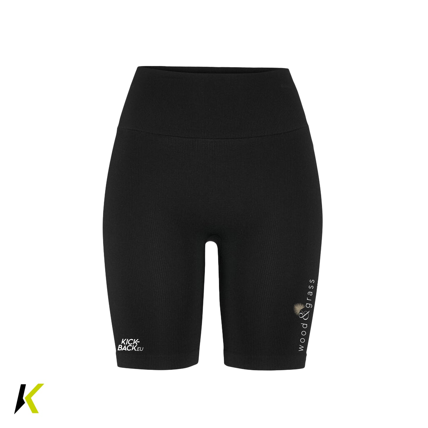 wood & grass yoga CRAFT® Collective Rib Short Tights W