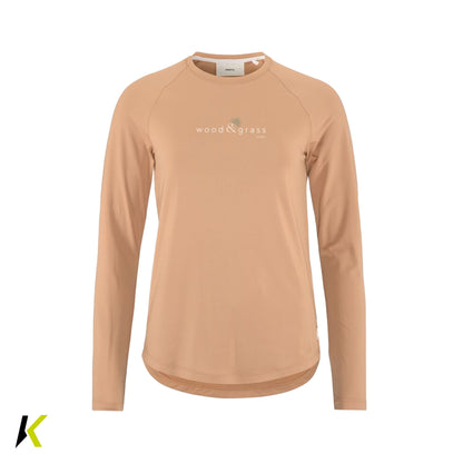 wood & grass yoga CRAFT® Collective LS Tee W