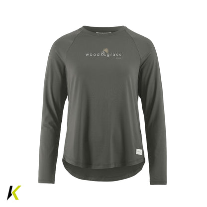 wood & grass yoga CRAFT® Collective LS Tee W