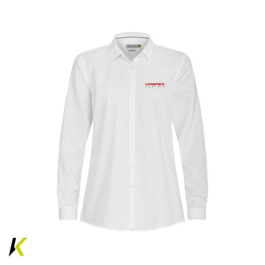UMAREX AT GB01 Twill Bluse Relaxed Fit Damen