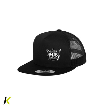 MJ6 YUPOONG CLASSICS Retro Trucker Cap black