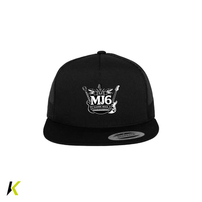 MJ6 YUPOONG CLASSICS Retro Trucker Cap black