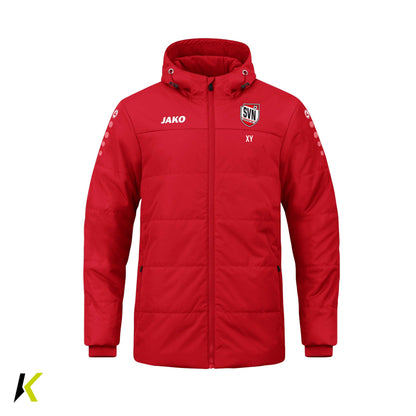 SVN JAKO® Coachjacke Team mit Kapuze M/JR