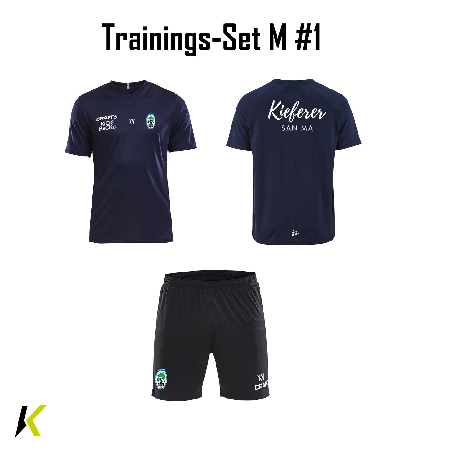 ASVK Trainingsset M #1 (1x Shirt, 1x Short)