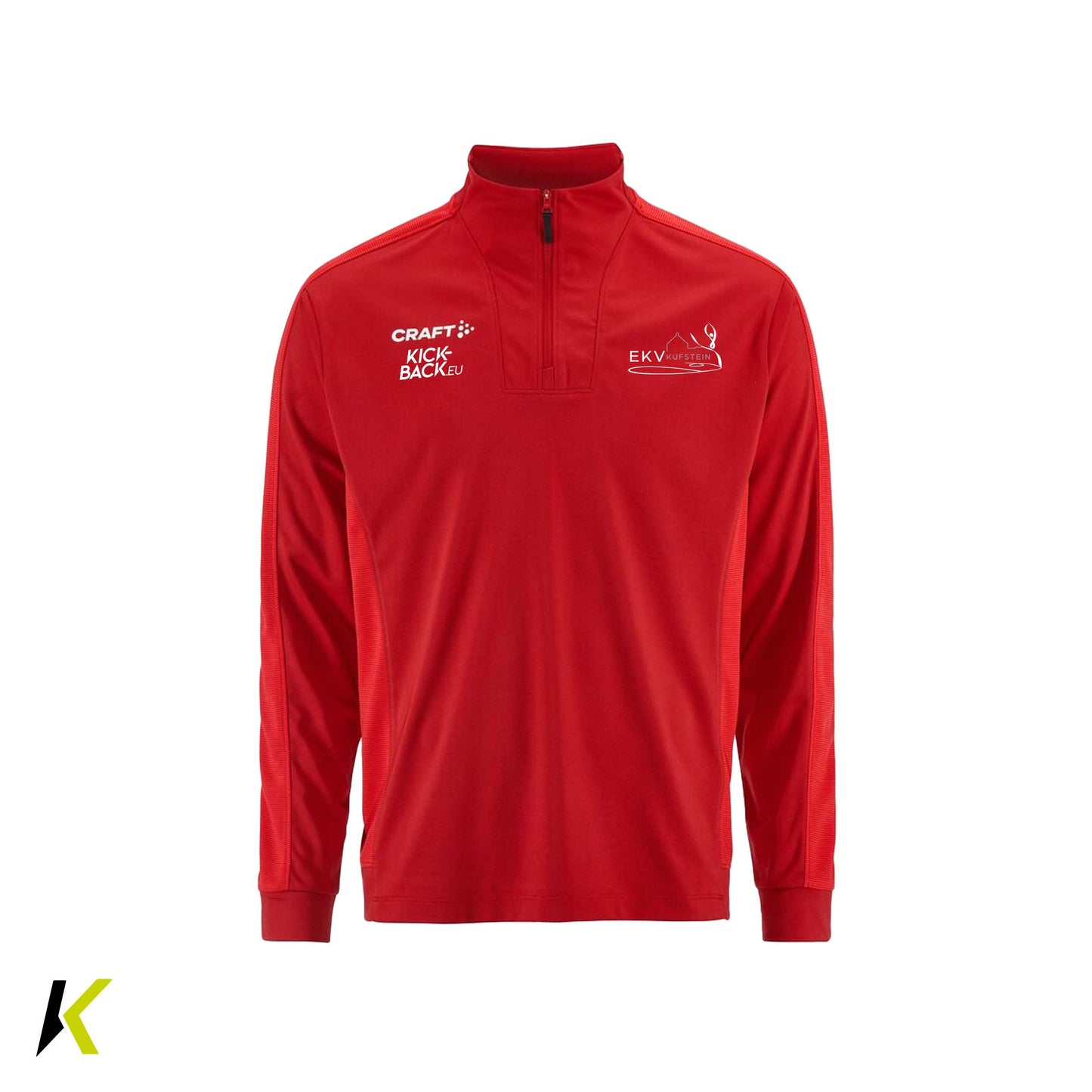 EKVK CRAFT Evolve 2.0 Contrast Half Zip Jr