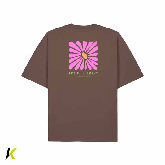 Pfrillsee Oversize-Shirt ART IS THERAPY Unisex