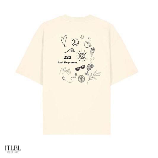 ITLBL Oversize-Shirt happy Unisex