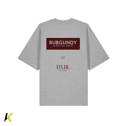 ITLBL Oversize-Shirt BURGUNDY
