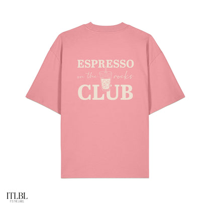 ITLBL Oversize-Shirt ESPRESSO ON THE ROCKS CLUB