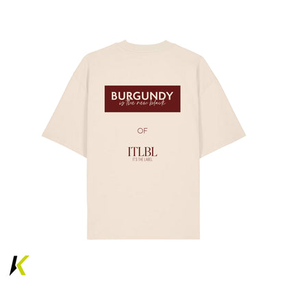 ITLBL Oversize-Shirt BURGUNDY