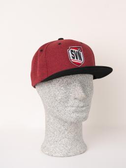 SVN Yupoong Classics Premium Snapback rot/schwarz