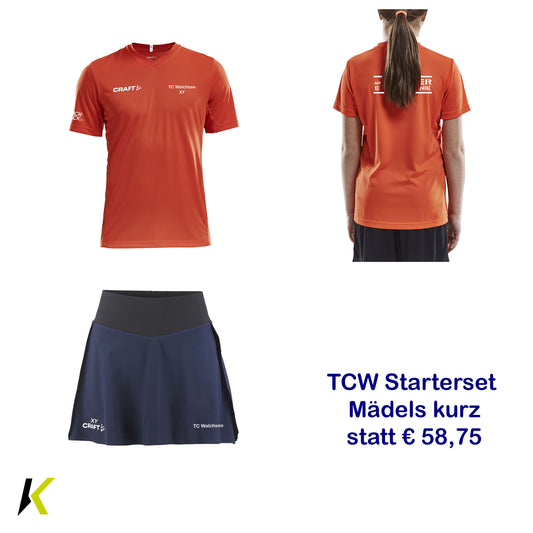 TCW CRAFT® Starterset Mädels kurz Sonderpreis